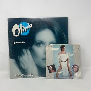 Vintage Olivia Newton John vinyl bundle
